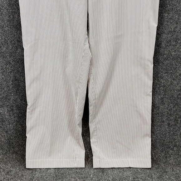 Nike Golf Mens Dri-Fit Pinstripe Pants Gray White 36x30 Performance Style 433251 - Picture 3 of 14